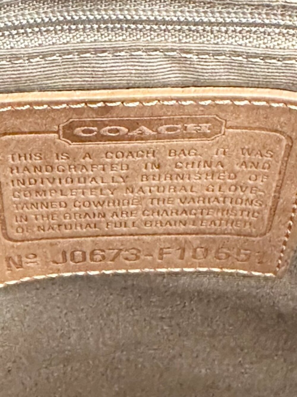 COACH Tan Polka Dot Limited Edition Hobo with Nickel Hardware - Picture 2 of 15